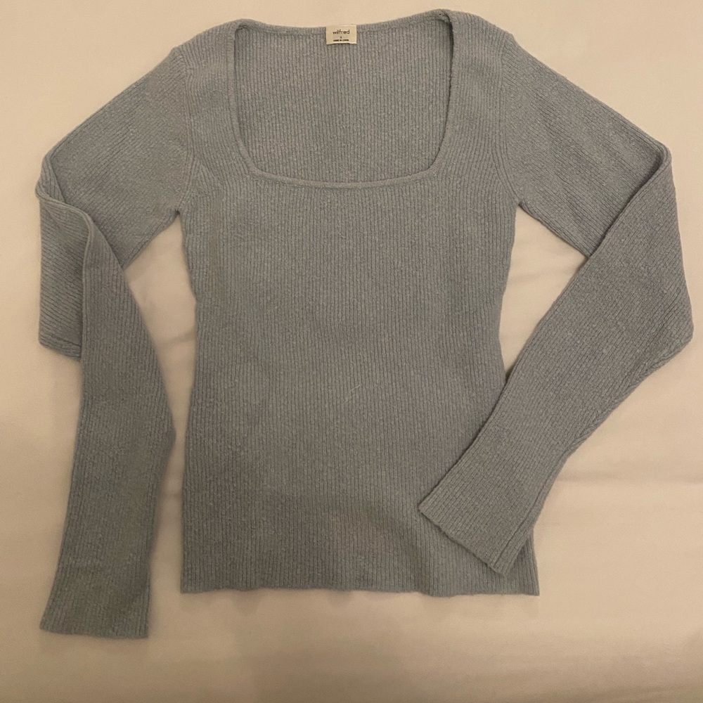 Aritzia, Wilfred square neck sweater